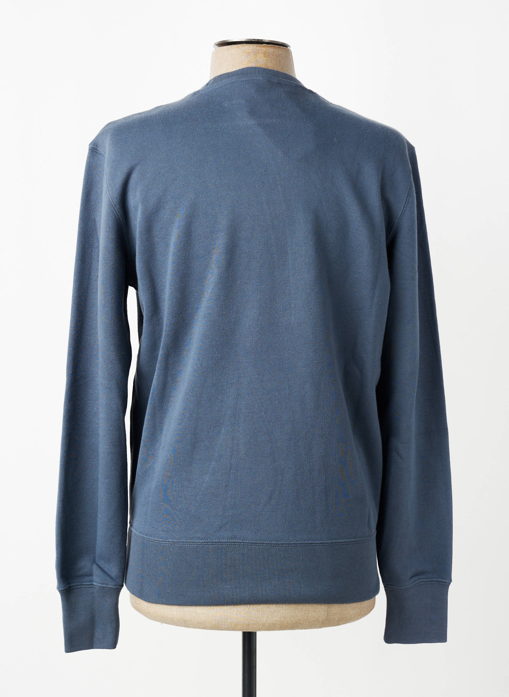 Sweat-shirt broderie manches longues bleu CHAMPION homme