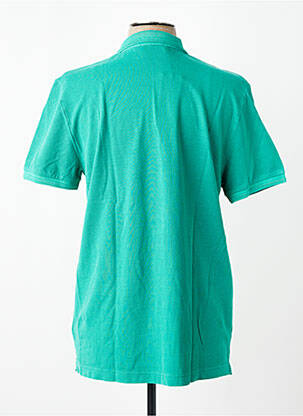 Polo coupe droite manches courtes vert TBS homme