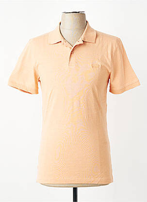 Polo coupe cintrée manches courtes orange LEVI'S homme