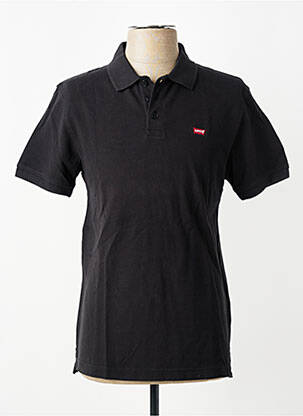 Polo coupe droite manches courtes noir LEVI'S homme