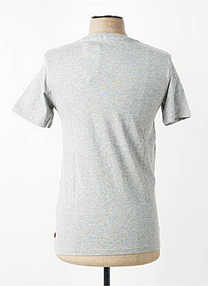 T-shirt coupe cintrée manches courtes gris LEVI'S homme