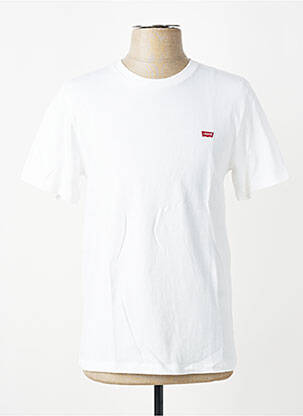 T-shirt coupe droite manches courtes blanc LEVI'S homme
