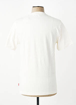 T-shirt coupe cintrée manches courtes blanc LEVI'S homme