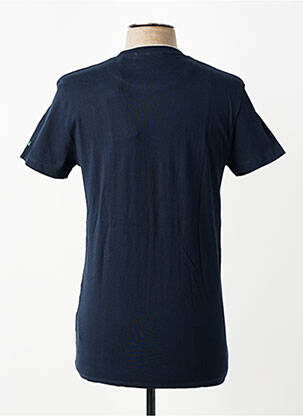 T-shirt coupe cintrée manches courtes bleu PEPE JEANS homme