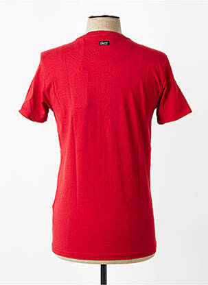 T-shirt coupe cintrée manches courtes rouge PETROL INDUSTRIES homme