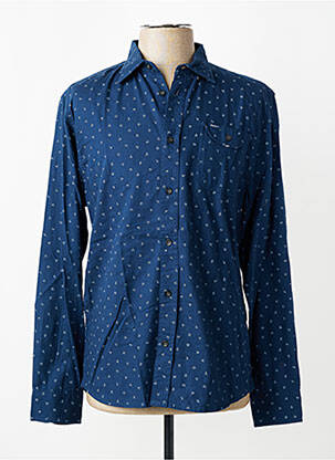 Chemise manches longues imprimé fantaisie bleu PEPE JEANS homme