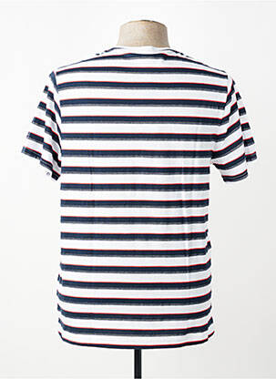 T-shirt coupe droite manches courtes blanc TBS homme