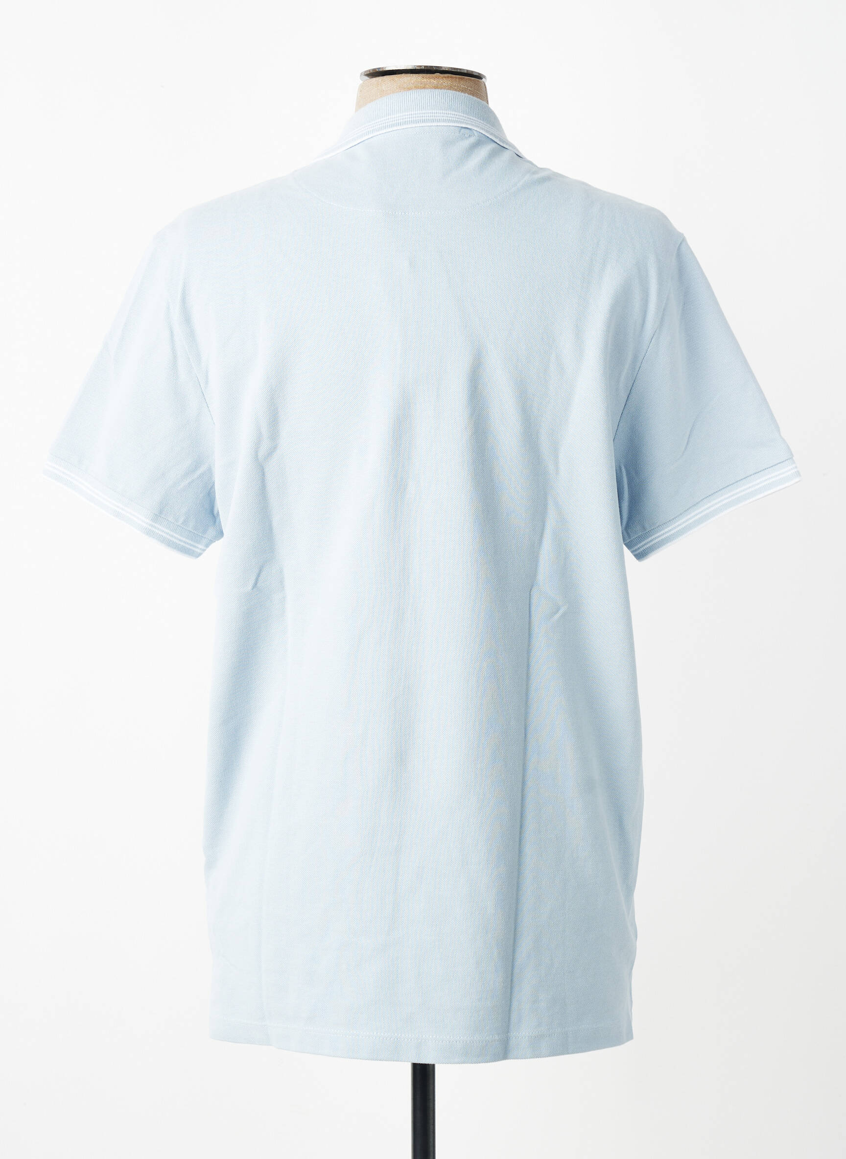 Polo coupe cintrée manches courtes bleu PEPE JEANS homme