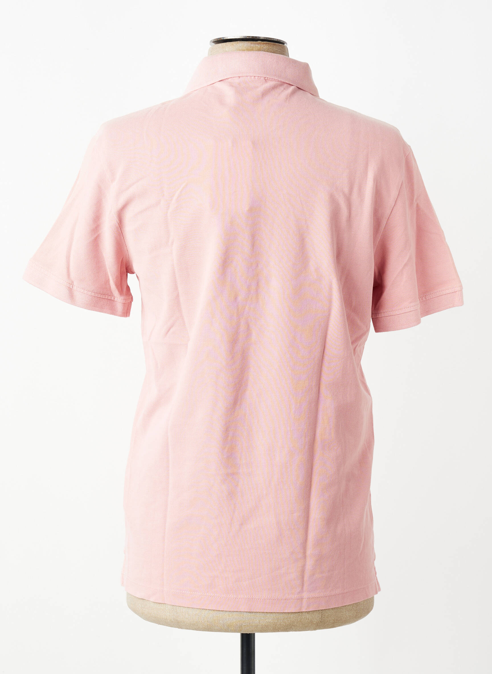 Polo coupe cintrée manches courtes rose PEPE JEANS homme