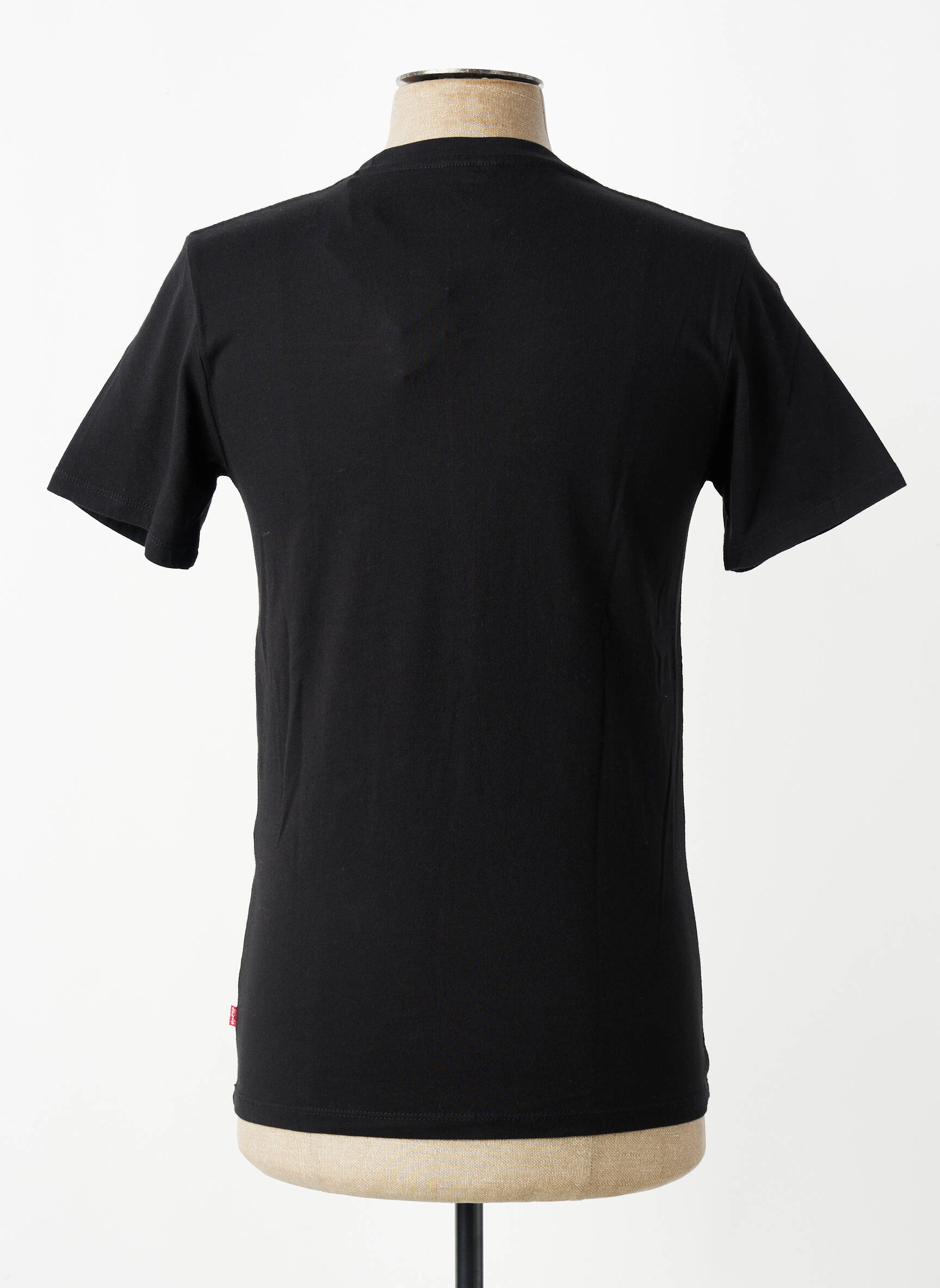 T-shirt coupe cintrée manches courtes noir LEVI'S homme