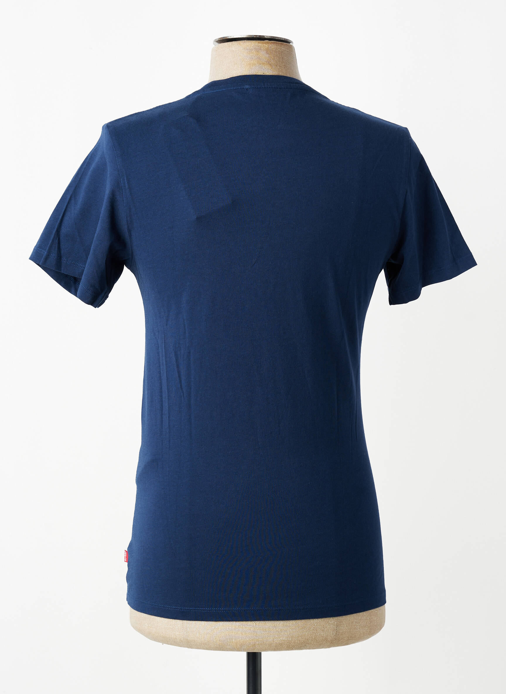 T-shirt coupe cintrée manches courtes bleu LEVI'S homme