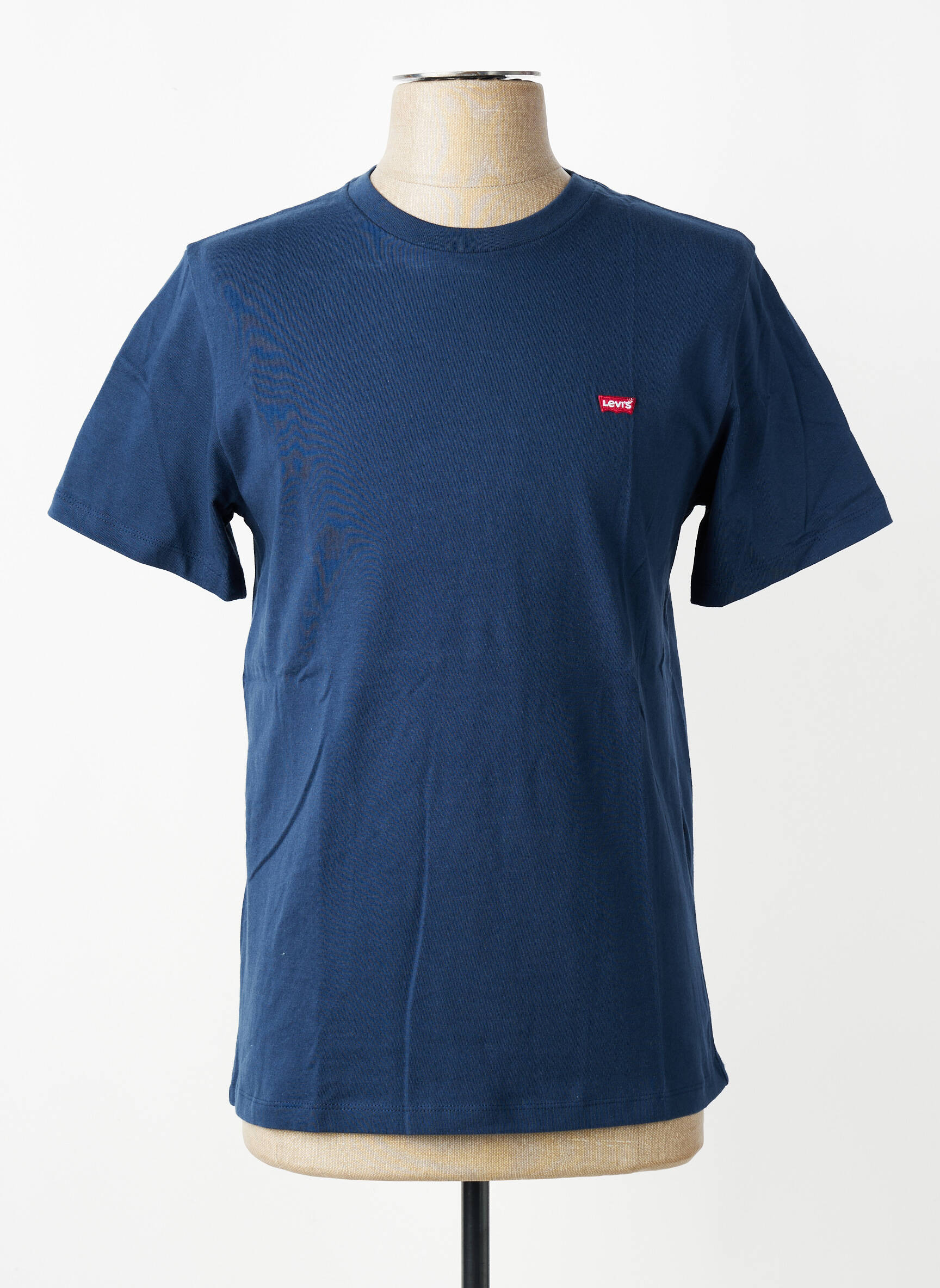 T-shirt coupe droite manches courtes bleu LEVI'S homme