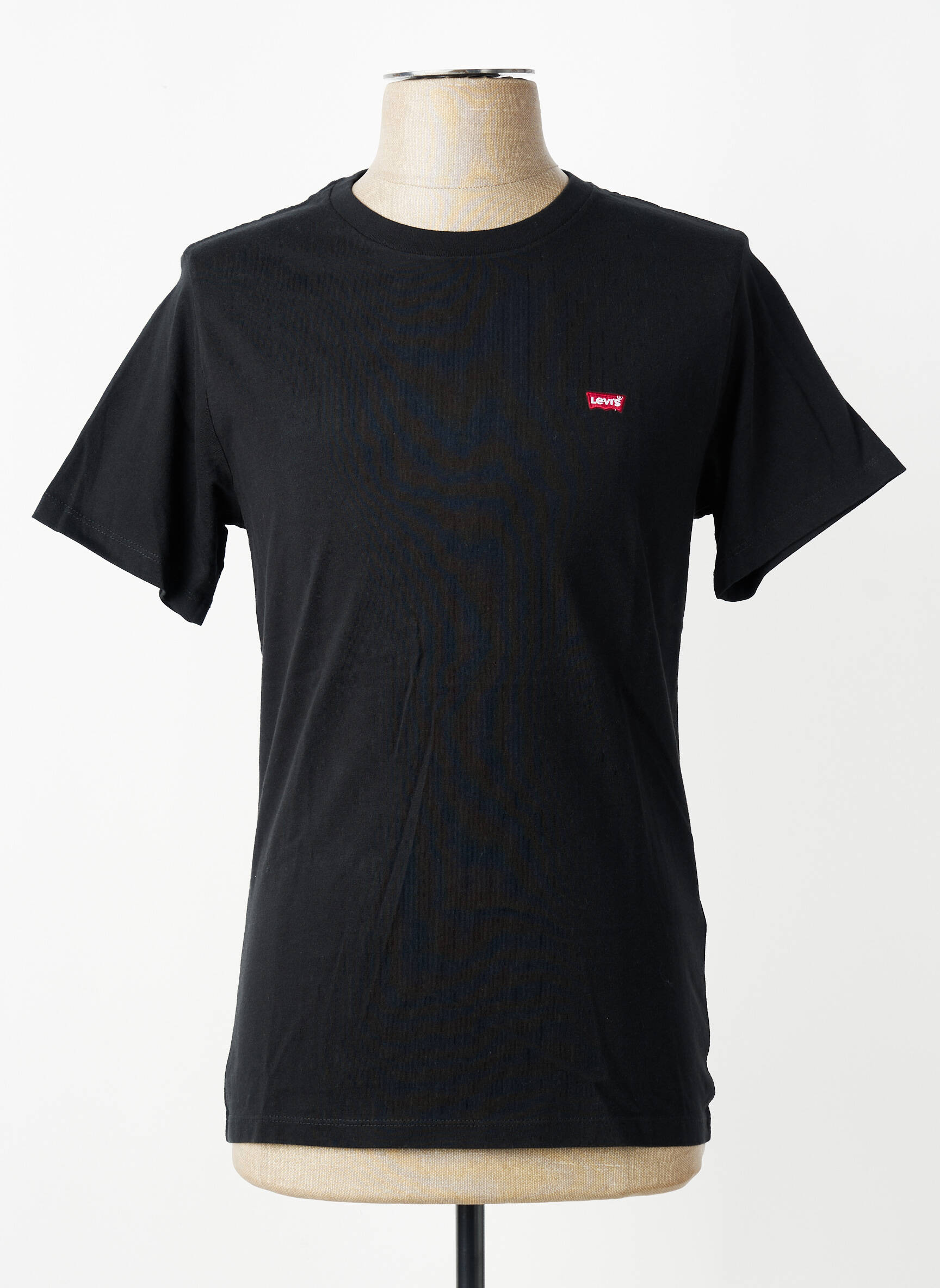 T-shirt coupe droite manches courtes noir LEVI'S homme