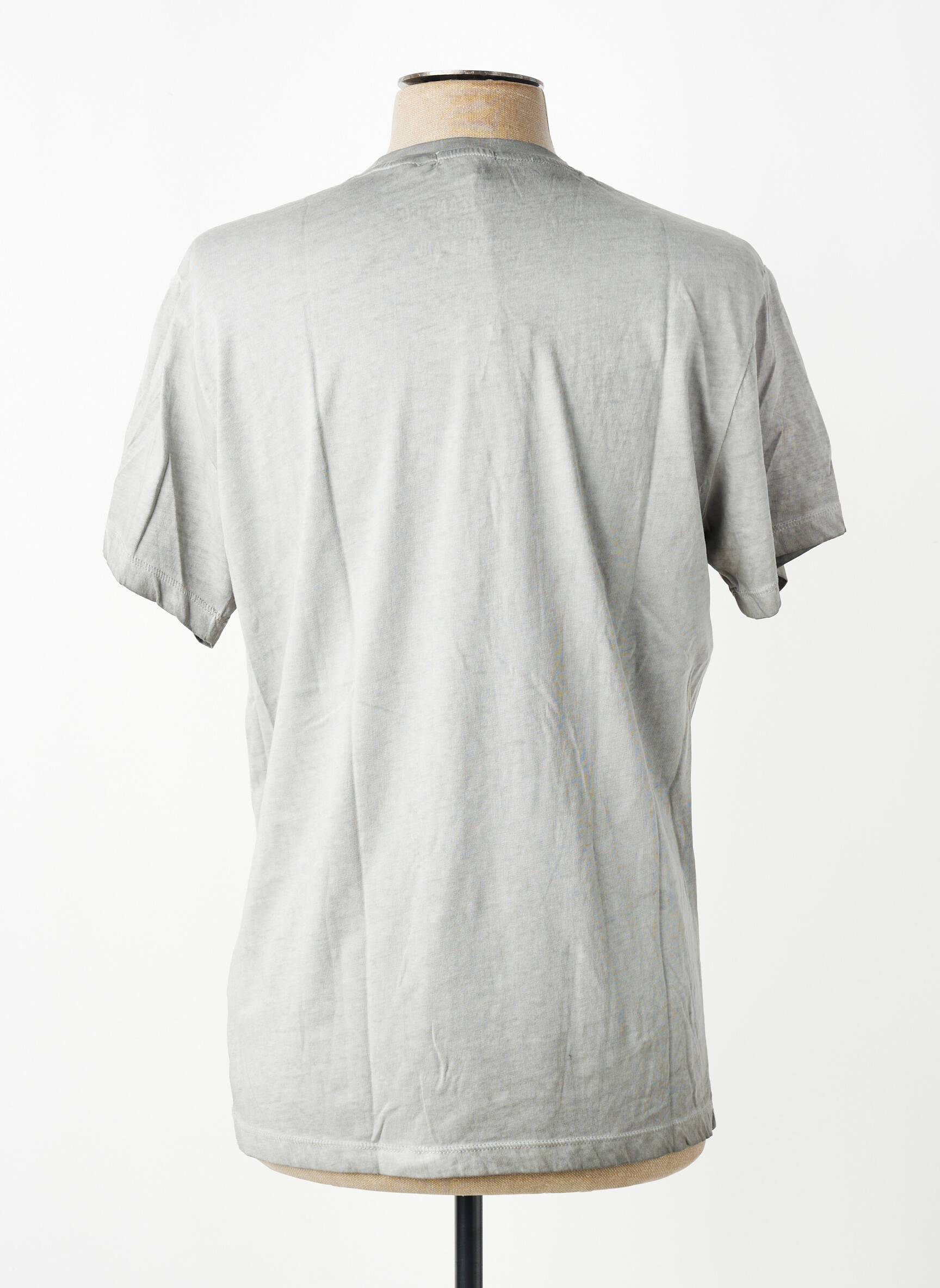 T-shirt coupe droite manches courtes gris PEPE JEANS homme