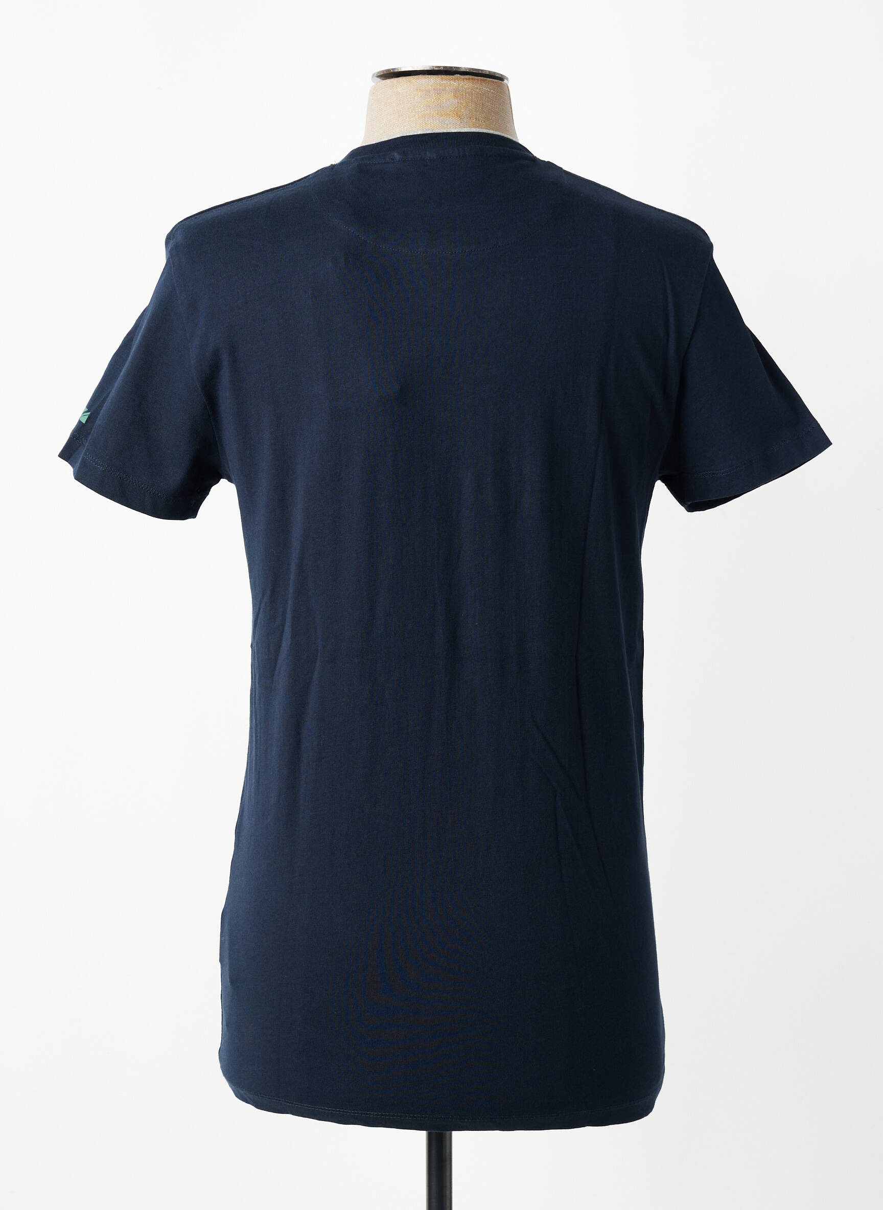 T-shirt coupe cintrée manches courtes bleu PEPE JEANS homme