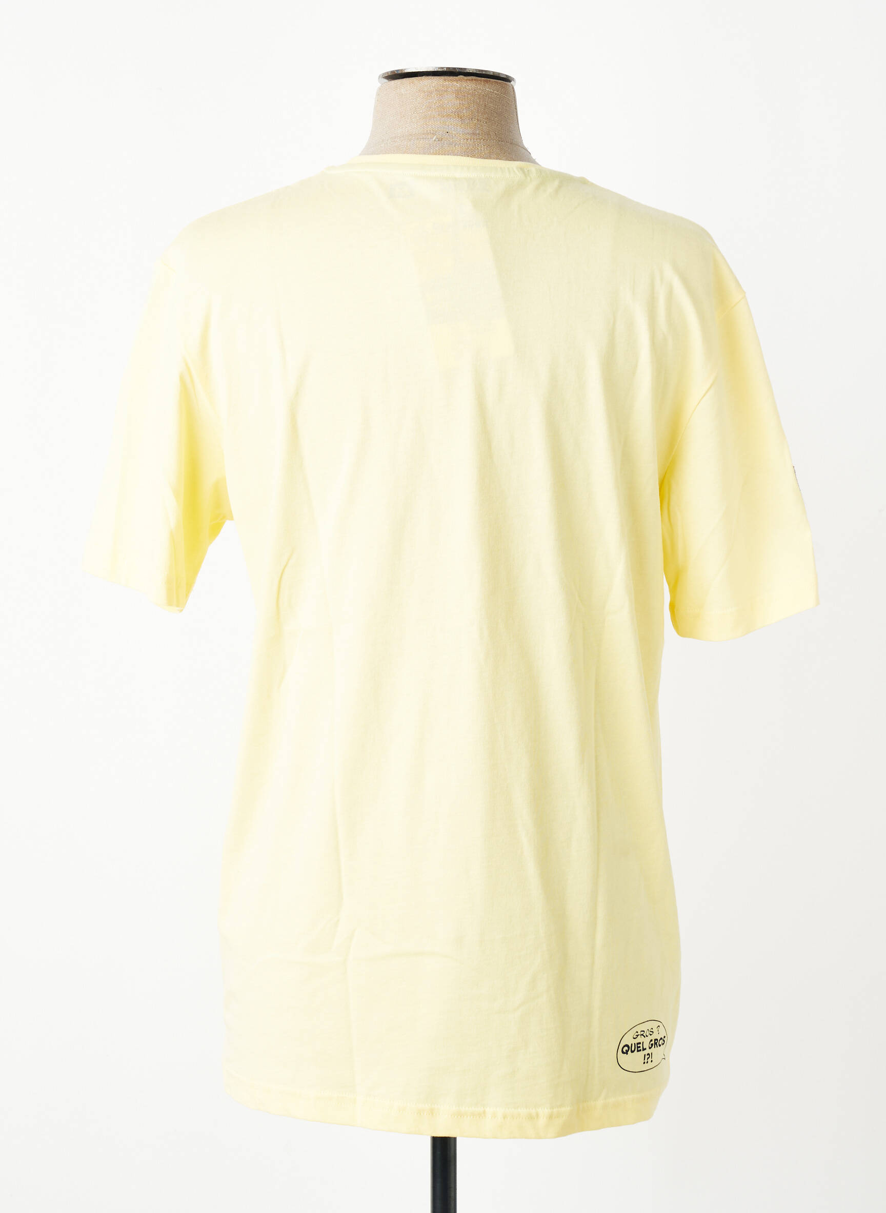 T-shirt coupe droite manches courtes jaune RUCKFIELD homme