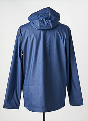 Imperméable finition intérieure doublée a capuche bleu RUCKFIELD homme