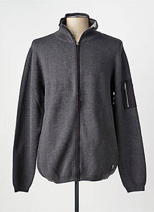 Veste casual resserrée sur le bas gris PETROL INDUSTRIES homme
