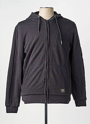 Veste casual resserrée sur le bas noir PETROL INDUSTRIES homme
