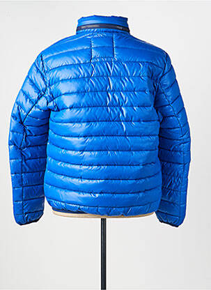 Doudoune manches longues a capuche bleu PEPE JEANS homme