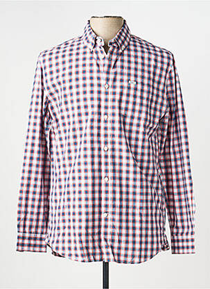 Chemise manches longues coupe droite rouge PEPE JEANS homme