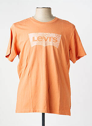 T-shirt stretch manches courtes orange LEVI'S homme