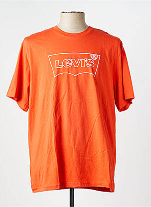 T-shirt stretch manches courtes orange LEVI'S homme