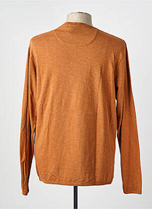 T-shirt stretch manches longues marron DSTREZZED homme