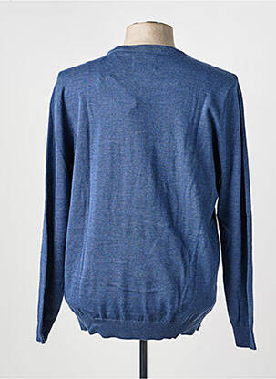 Pull col v manches longues bleu PETROL INDUSTRIES homme