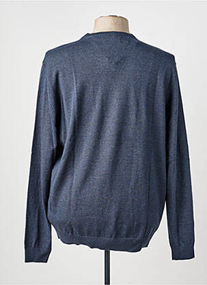 Pull col v manches longues bleu PETROL INDUSTRIES homme