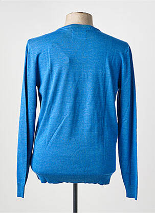 Pull col v manches longues bleu PETROL INDUSTRIES homme