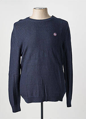 Pull stretch manches longues bleu TBS homme