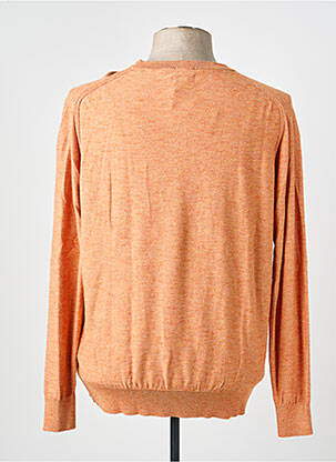 Pull stretch manches longues orange DSTREZZED homme