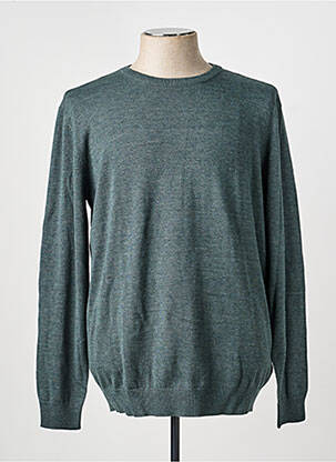 Pull stretch manches longues vert PETROL INDUSTRIES homme