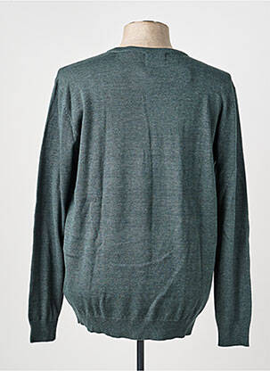 Pull stretch manches longues vert PETROL INDUSTRIES homme