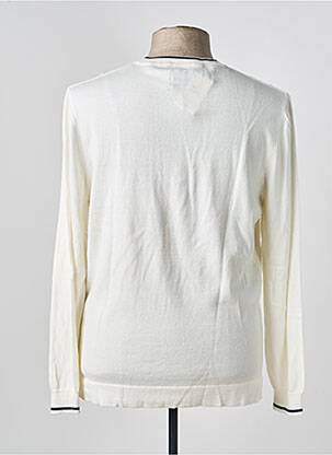 Pull stretch manches longues blanc PEPE JEANS homme