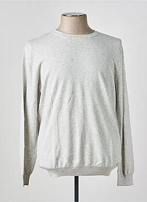 Pull stretch manches longues gris PEPE JEANS homme