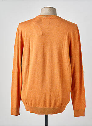 Pull stretch manches longues orange PETROL INDUSTRIES homme