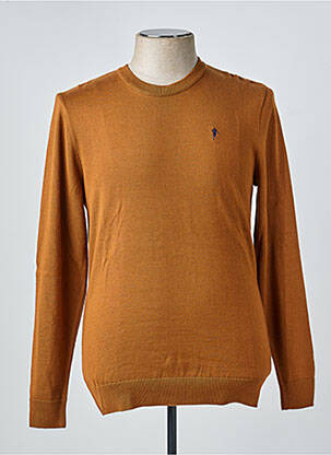 Pull stretch manches longues marron RUCKFIELD homme