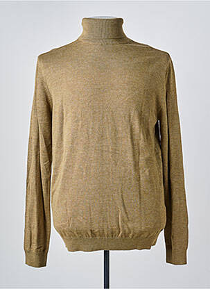 Pull col roulé stretch manches longues vert PETROL INDUSTRIES homme