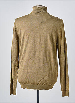Pull col roulé stretch manches longues vert PETROL INDUSTRIES homme