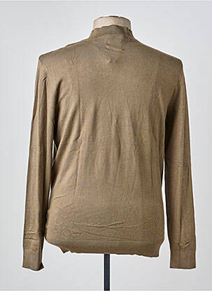 Pull col roulé stretch manches longues vert PETROL INDUSTRIES homme