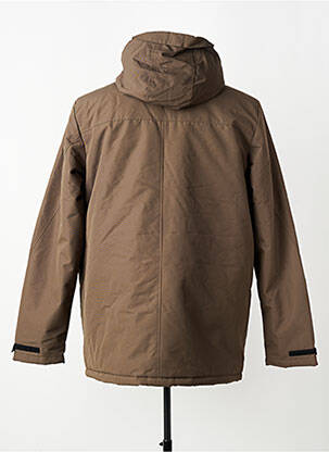 Parka manches longues a capuche gris TBS homme
