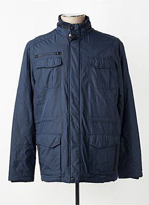 Doudoune manches longues sans capuche bleu TBS homme