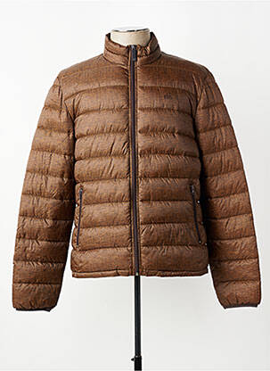 Doudoune manches longues sans capuche marron TBS homme