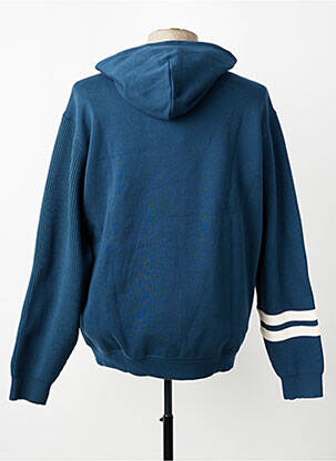 Sweat-shirt à capuche broderie manches longues bleu CHAMPION homme