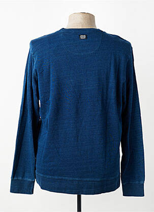 T-shirt coupe cintrée manches longues bleu PETROL INDUSTRIES homme