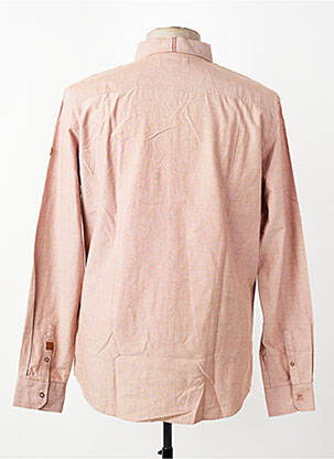 Chemise manches longues poches marron TBS homme
