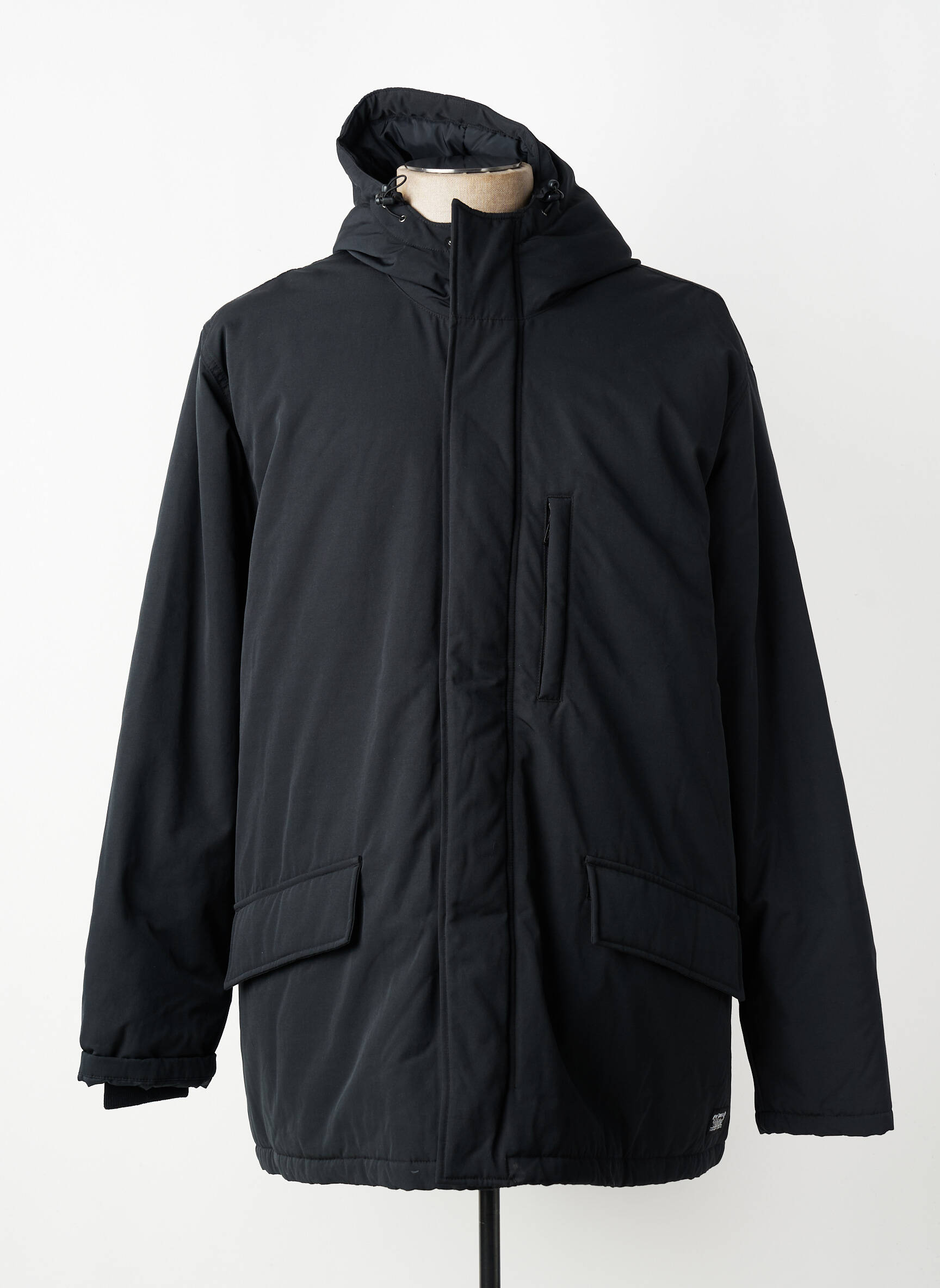 Doudoune manches longues a capuche noir LEVI'S homme