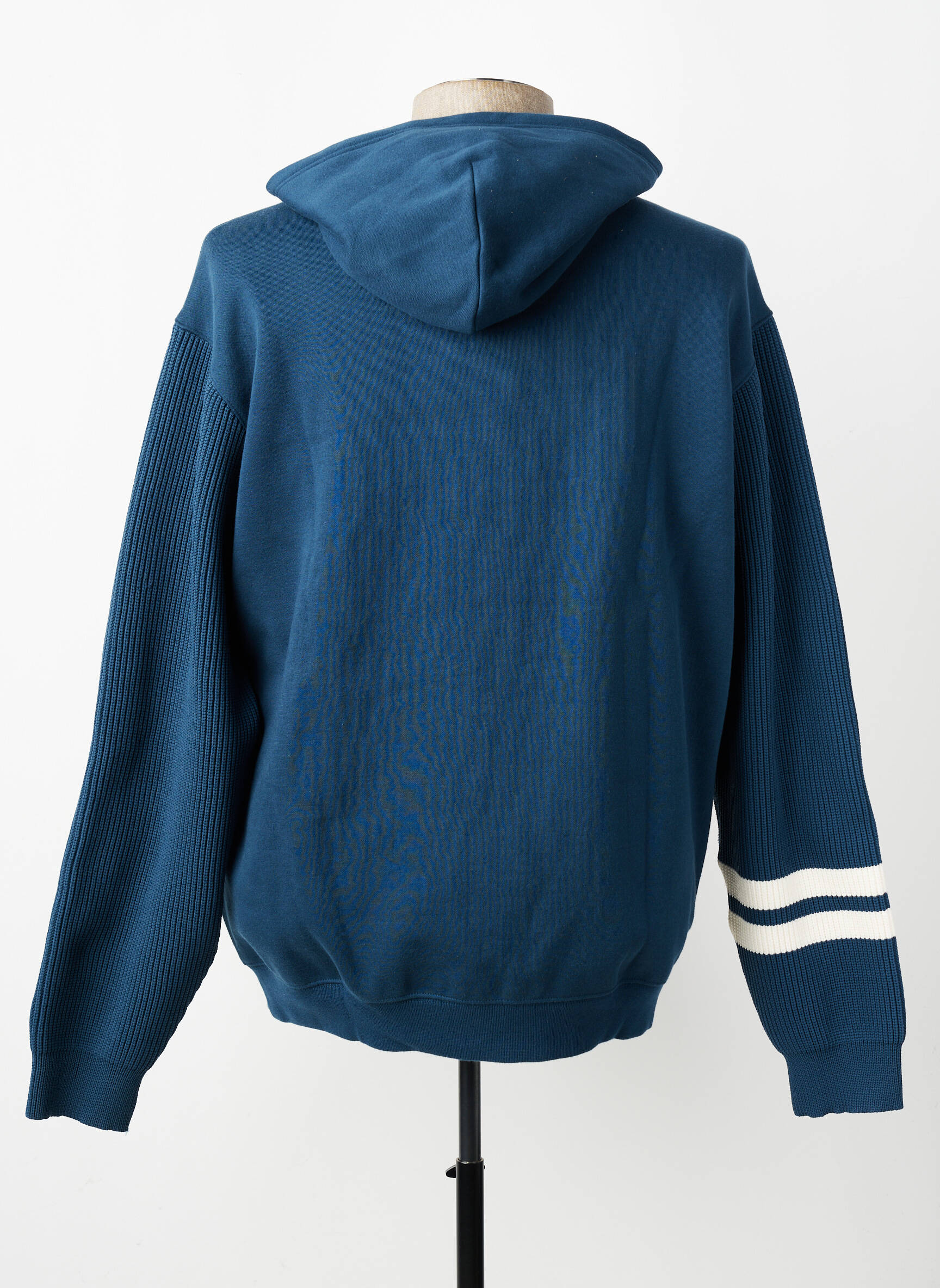 Sweat-shirt à capuche broderie manches longues bleu CHAMPION homme